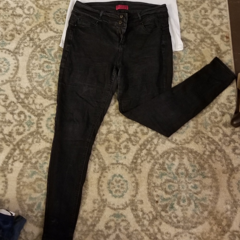 Wax Jean Black